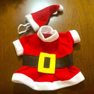 Small Pet Santa Costume